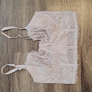 Victoria Secret Size 34DD off-white corset
